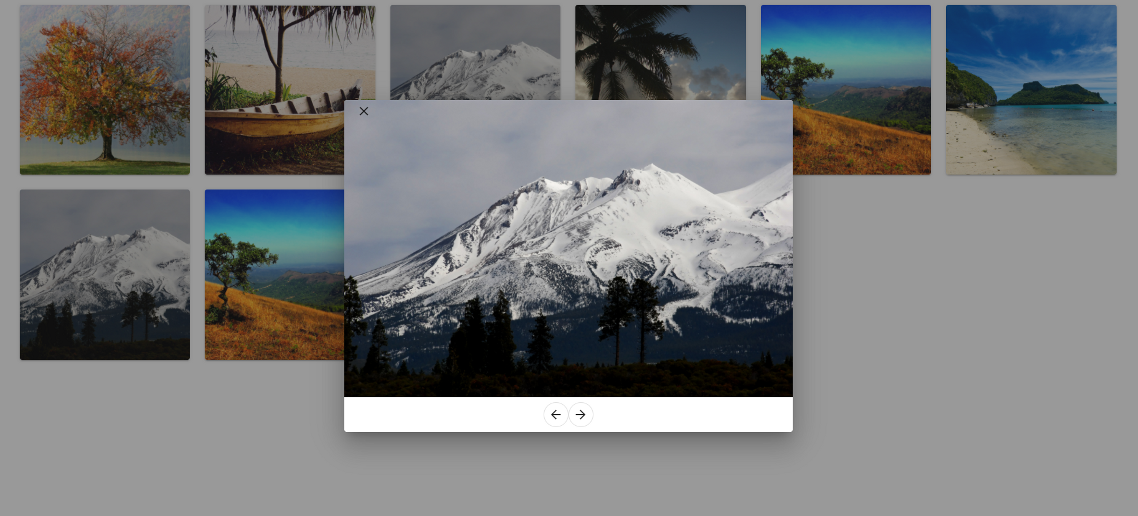 Responsive Image Gallery: NPM Package